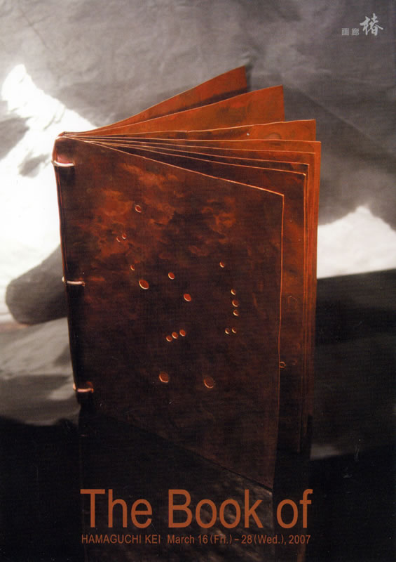 The Book of 濱口恵展　2007年3月　を開きます。